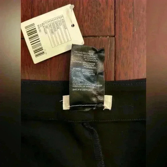 NWT Silence + Noise UO Women’s Bootcut Dress Pants Side Zip Black Size 10 - Picture 5 of 8